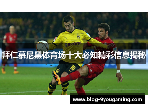 拜仁慕尼黑体育场十大必知精彩信息揭秘 拜仁慕尼黑体育场十大必知精彩信息揭秘
