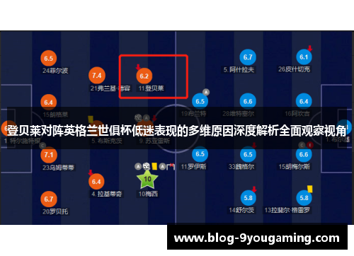 登贝莱对阵英格兰世俱杯低迷表现的多维原因深度解析全面观察视角